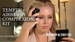 Full complexion tutorial with Temptu One Airbrush & Glowing complexion Kit