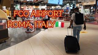  ITALY, FCO AIRPORT ROMA. MUNA'S DIARY IN ITALY.#bdvlogger #muna #bangladeshivlogger #bengalivlog