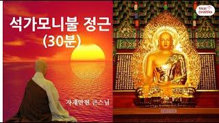 석가모니불 정근 30분 - 자재만현 큰스님