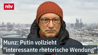 Oreschnik statt Atomwaffen? Munz: Putin vollzieht "interessante rhetorische Wendung" | ntv