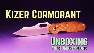 Unboxing The Kizer Cormorant Pocket Knife!! First Impressions!! #unboxing