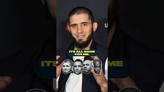 Islam Makhachev Picks His 4 UFC GOATs 