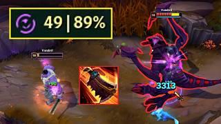 89% Pen Mundo vs 10000 HP Cho'Gath