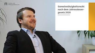 Gemeinnützigkeitsrecht nach dem Jahressteuergesetz 2020