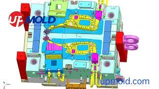 Automotive internal trim plastic mold design from Upmold