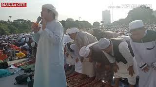 Eid ALFITR 2019 at the Rizal Park, Manila Philippines