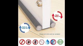 Under Door Draft Guard Stopper Sound Proof Reduce Noise Door Bottom Sealing Weather Strip