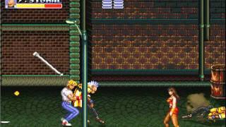 Streets of Rage Remake V5 SOR2 Stage 1 Playthrough Yuzoboy Edition