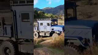 Azusa off-road military 6x6 off-road test