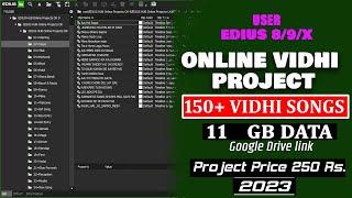 Edius Online Project Vidhi project 150 project song