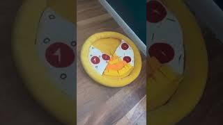 How to make Pizza (Dog Edition)  | #dogtoys #puppytoys #interactivetoys #noseworktoys #shorts