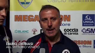 Dario De Biasi post Tavagnacco-Vittorio Veneto 5-0