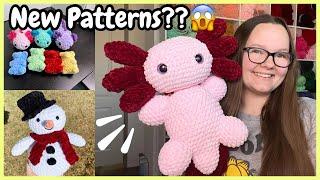 Crochet Studio Vlog ️ Designing ANOTHER New Christmas Pattern, Packing & Shipping Orders, & More