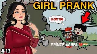 Girl prank in mini militia  || Sonal in mini militia # 13