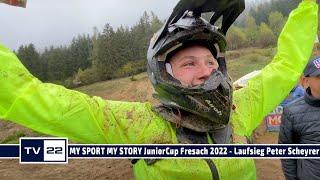 MOTOR TV22: Laufsieg Peter Scheyrer beim MY SPORT MY STORY Liqui Moly Euro JuniorCup in Fresach 2022