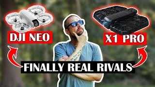 UPCOMING RIVALS? DJI Neo versus HoverAir X1 Pro | New Micro-Drones with 8k resolution