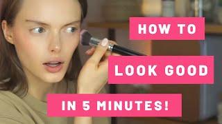 Beauty Model Teaches How to Look Good in 5 Minutes!