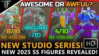 New Transformers 2025 Studio Series Toys Revealed! And Fan Outrage Explained! - Awesome Or Awful?