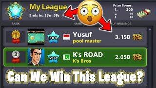 Trying to TOP DIAMOND LEAGUE in 8 Ball Pool - What Happened Next? Crazy Competition in VENICE Table