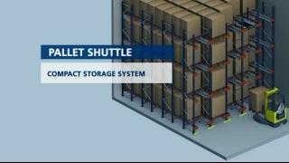 Pallet Shuttle: Semi-automatic high density storage system | Mecalux UK