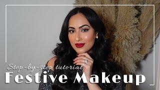 Festive Glam Makeup Tutorial | Step-by-Step Guide for the Party Season! | Blessy Roy