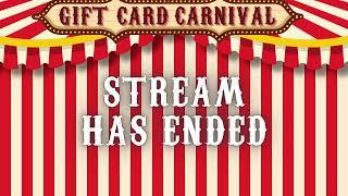 Gift Card Carnival 8/8/2024