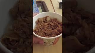 Trying Yoshinoya for the first time #indonesia