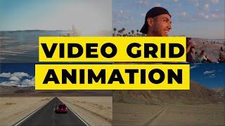 VSDC Tutorial: Video Grid Animation