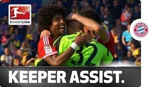 Super Assist from Bayern's Keeper Raeder