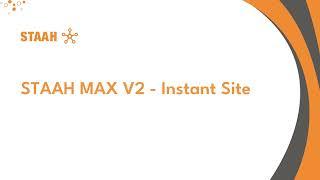 STAAH MAX V2 - Instant Site