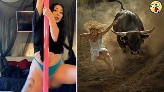 TOTAL IDIOTS AT WORK Caught On Camera | Instant Regret Fails Compilation 2024 #16