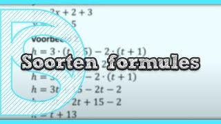 Examen wiskunde - Soorten formules I Digistudies (Vmbo-T)