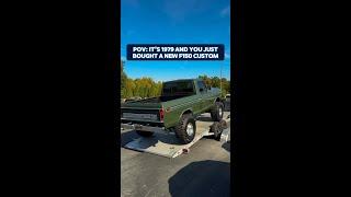 POV- You Bought a 1979 Ford F150 Custom! #shorts