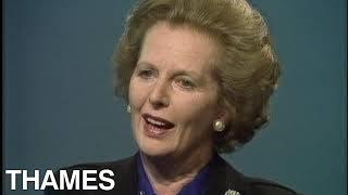 Margaret Thatcher | The Miners Strike | British Economy | TV Eye | 1985