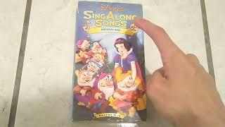 Disney's Sing-Along Songs: Heigh Ho VHS Review (Redo)