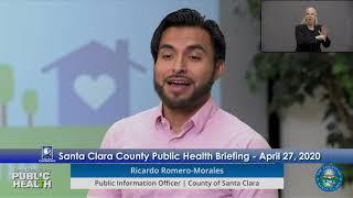 County of Santa Clara Public Health: A Personal Experience with COVID-19 - April 27, 2020