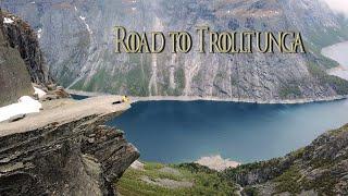 Road to Trolltunga. Norway 2019