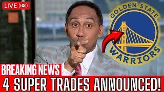 BOMB! A.SMITH REVEALS 4 TRADES IN COURSE TO WARRIORS IN FREE AGENCY! NOBODY EXPECTED! WARRIORS NEWS