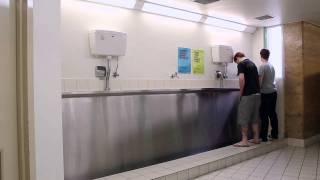 That Awkward Moment When Urinal Etiquette Is Ignored