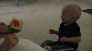 Baby Micah Laughing Hysterically at Daddy Being Silly