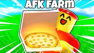 How to AFK farm money in Roblox Work at a Pizza place!