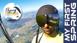 My first spring flight | Paragliding | Parapendio Club Cavallaria | Ivrea | Italy