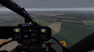 (X Plane 11) Christoph 8 Flug zum Einsatz