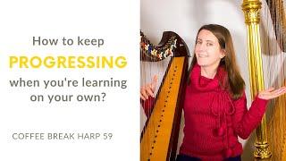 Learning the harp on your own? Here's how to keep progressing!