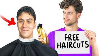 I Gave My Subscribers FREE Haircuts!