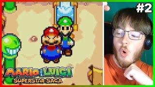 Mario got BEEG! | Mario & Luigi: Superstar Saga [2]