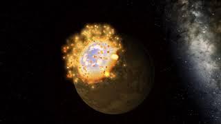 Kepler- 69 C and Eris collision - Universe Sandbox 2