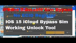 iCloud Bypass IOS 15 || iphone 7 disable unlock By SoftSolutions