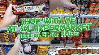 SHOP WITH ME at SM HYPERMARKET Grocery Shopping Haul