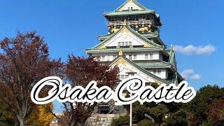 Strolling to Osaka CASTLE Japan #japan #travel